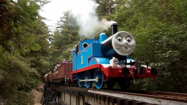 Thomas the Tank Engine rolls into Tweetsie Railroad