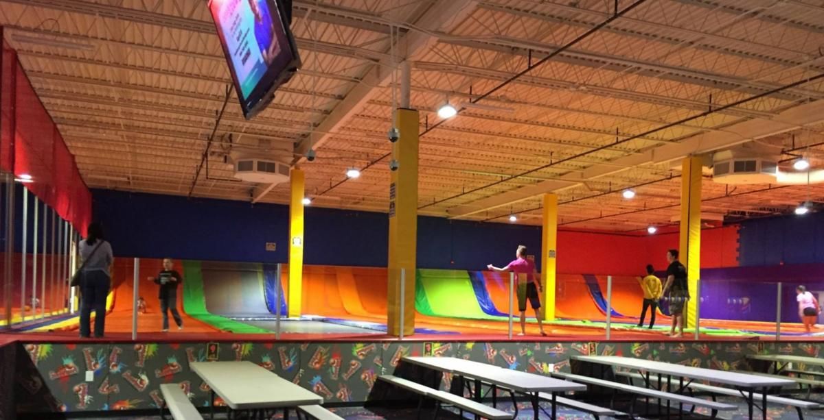 Indoor trampoline park opens in Cary mall