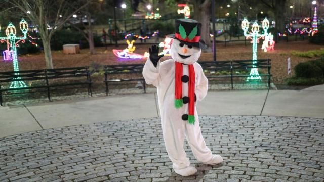 2016 Holiday Express at Pullen Park