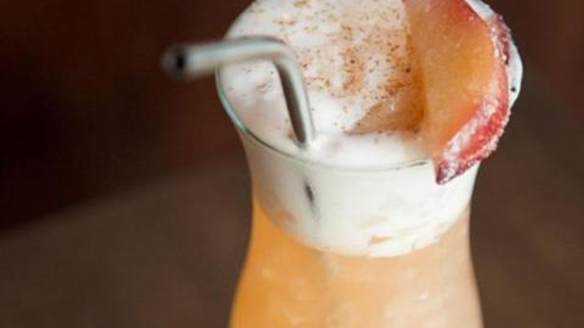 Sugar plum cocktail from Bar Virgile