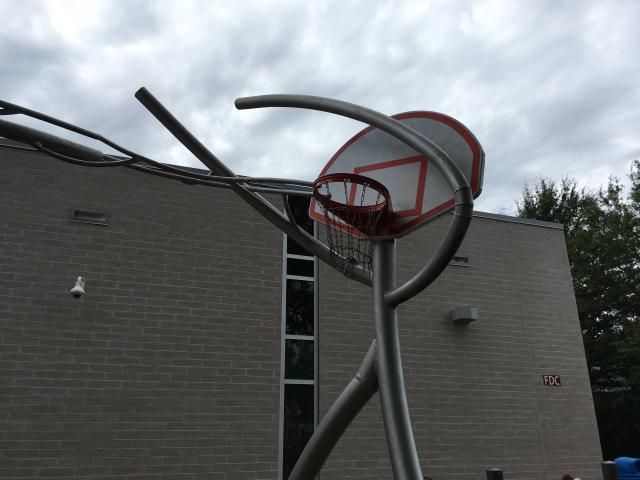 Hoops Playing Hoops at Halifax Park Playground