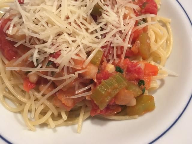 Bean bolognese