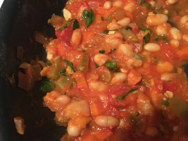 Bean bolognese
