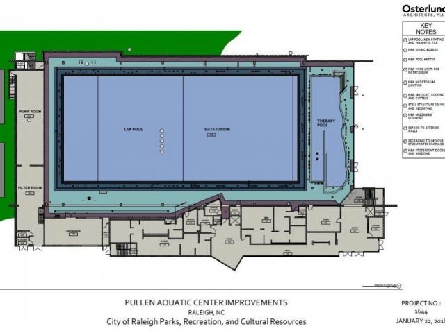 Reminder: Pullen Aquatic Center now closed for major renovation