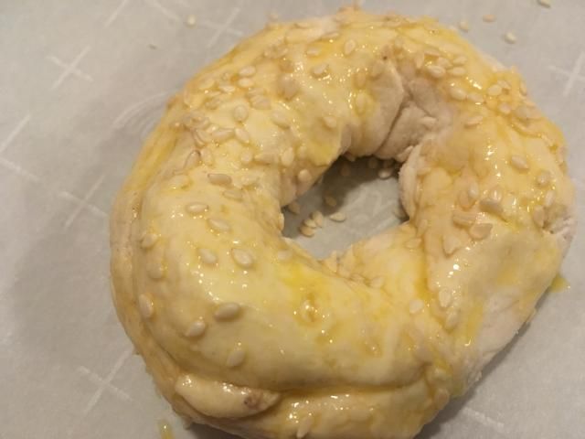 Greek yogurt bagel