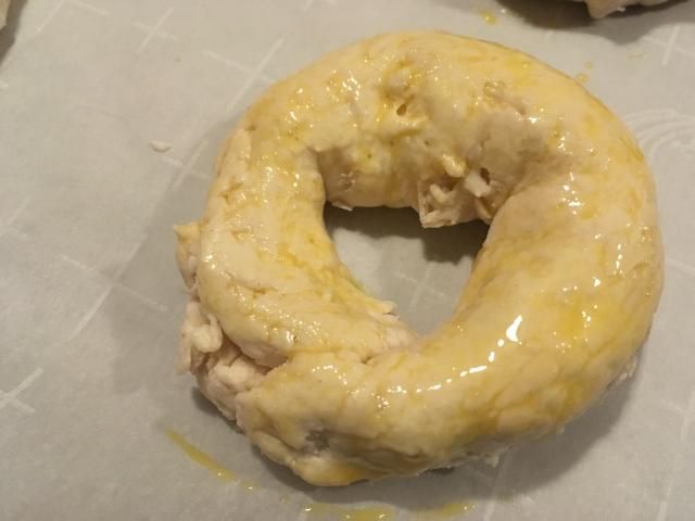 Greek yogurt bagel
