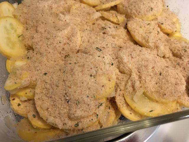 Squash Casserole with Parmesan