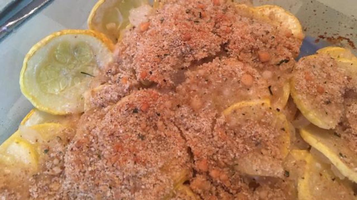 Squash Casserole with Parmesan