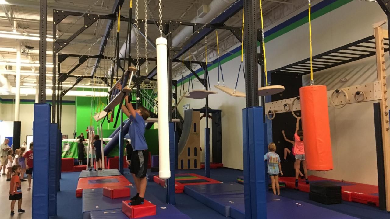 Take the Kids: Launching Pad's new ninja warrior course offers up something  for all ages, image size:1280x720