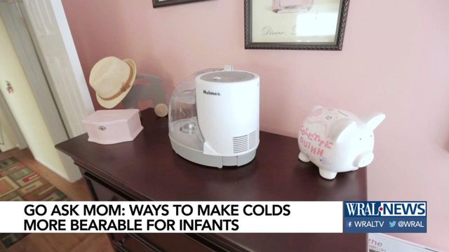 How to help infants get through a cold