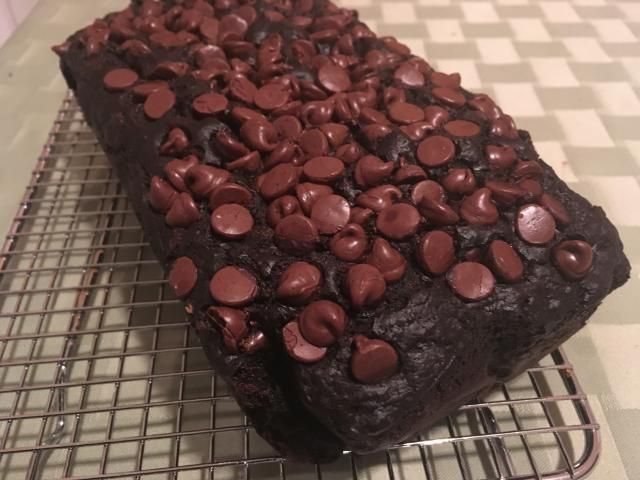 Double chocolate chip banana bread