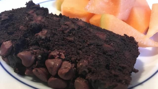 Double chocolate chip banana bread