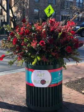 Trash Can Bouquet