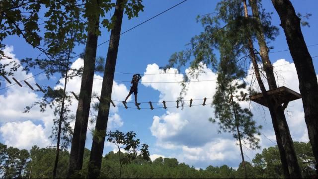 TreeRunner Adventure Park in north Raleigh