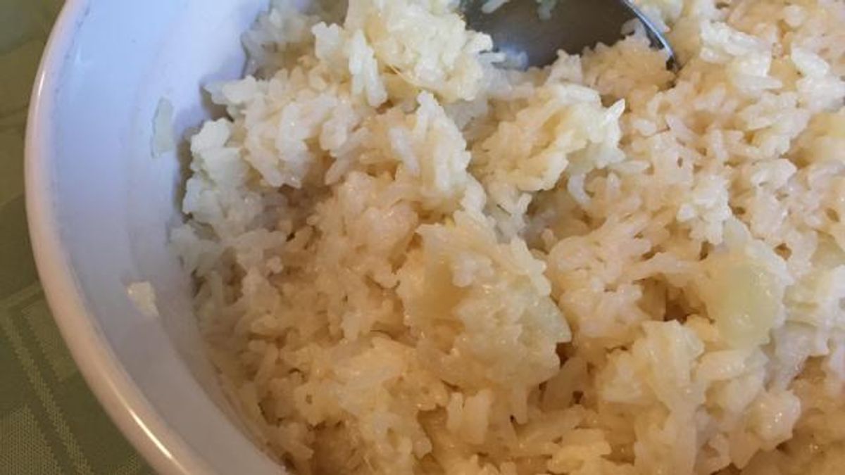 Parmesan rice