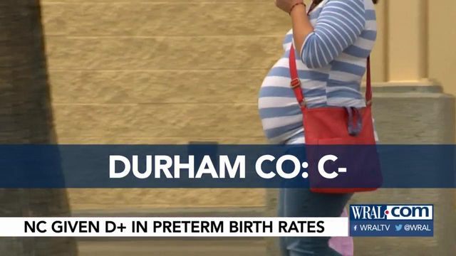 Report: NC receives D+ in preterm birth rates