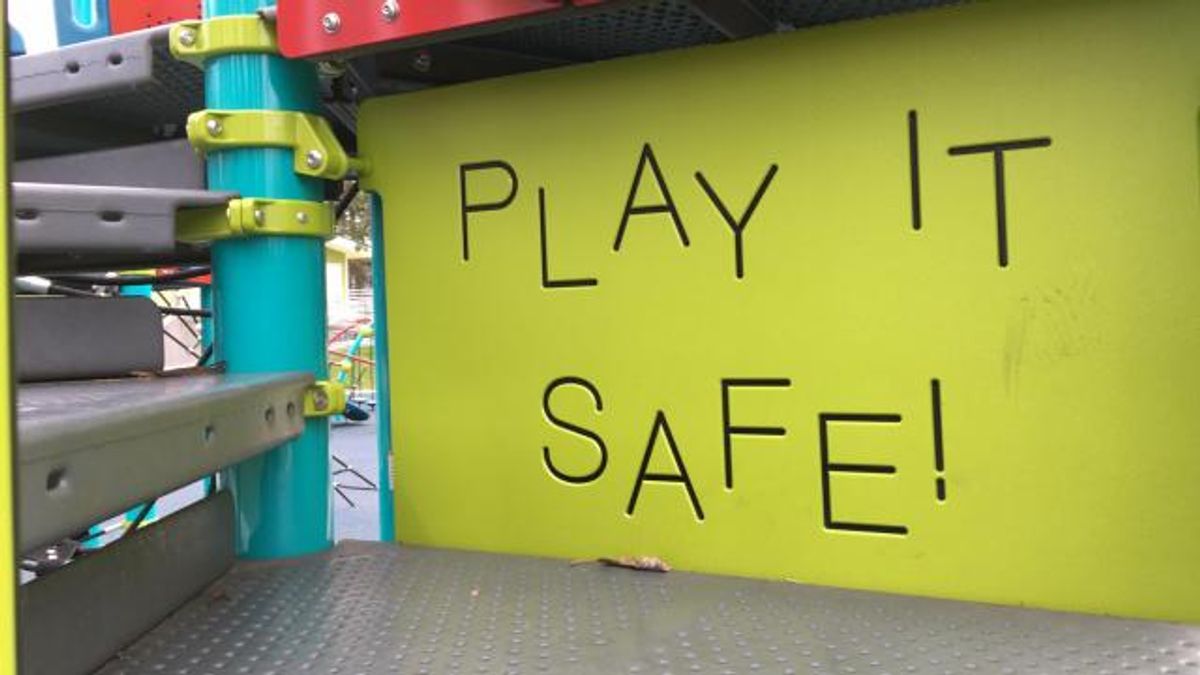 Kiwanis Park playground, Raleigh