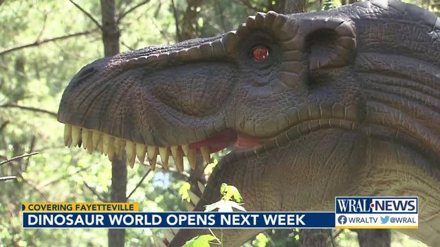 Dinosaur World opens in Cumberland County 