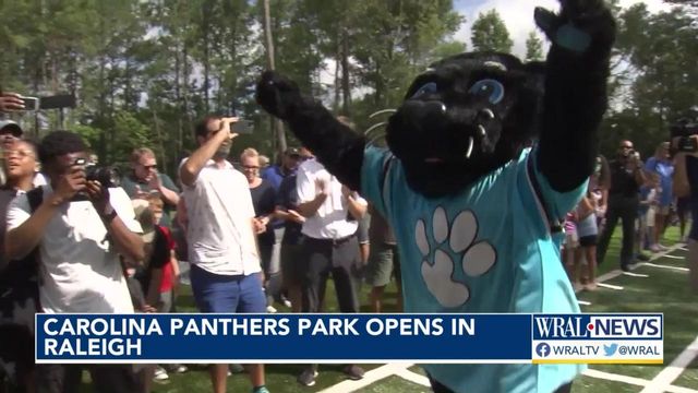 Carolina Panthers park opens in Raleigh