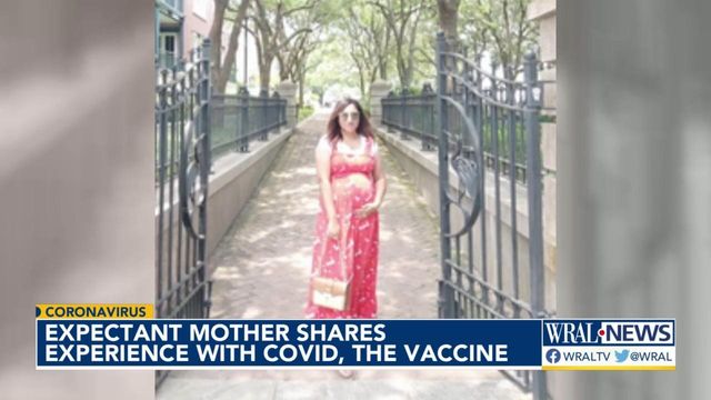 Expectant mother shares experience with COVID-19, receiving vaccine
