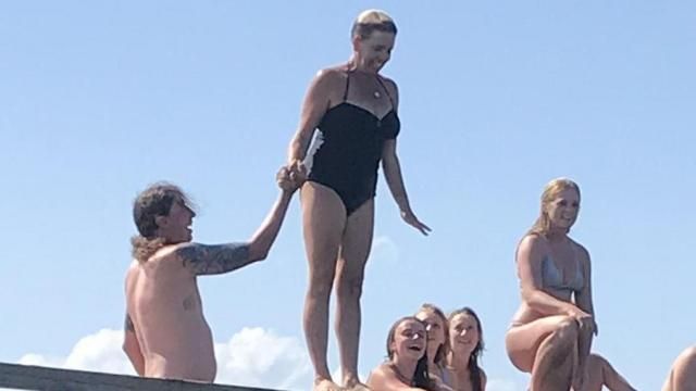 Sloane takes the leap