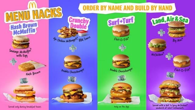 Happy meals menu hotsell