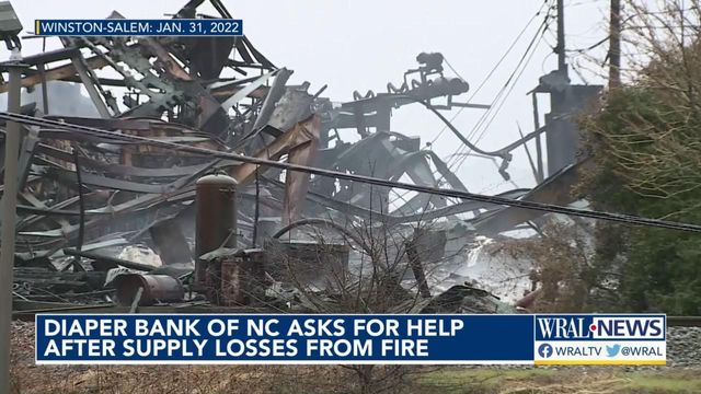Diaper Bank in need after fire damages warehouse
