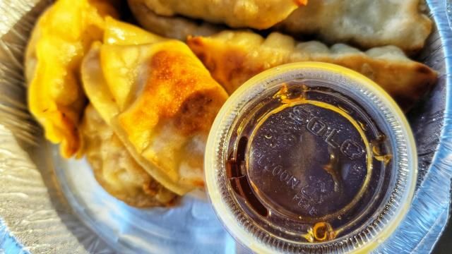 Fried dumplings from Shanghai Restaurant