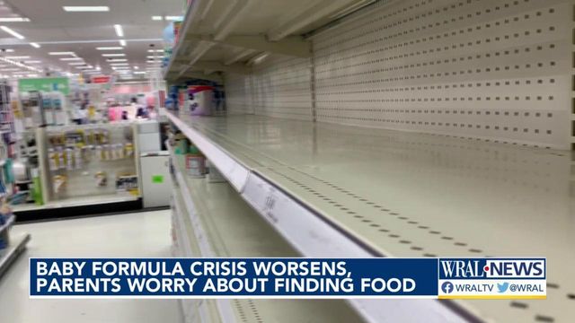 Parents worry about finding food for their babies amid deepening formula crisis 