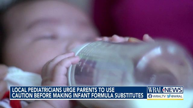Pediatricians warn against homemade baby formula alternatives