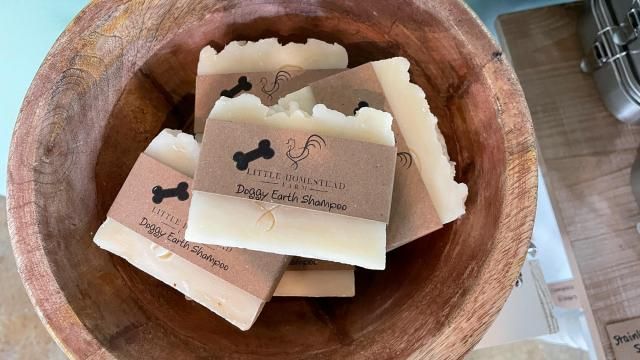Dog soap at Mindful Merchant