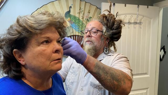 ear piercing