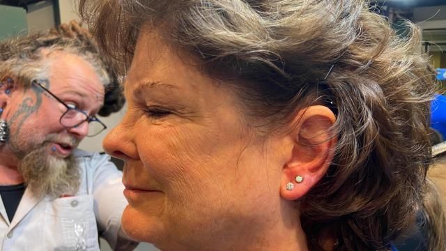 ear piercing