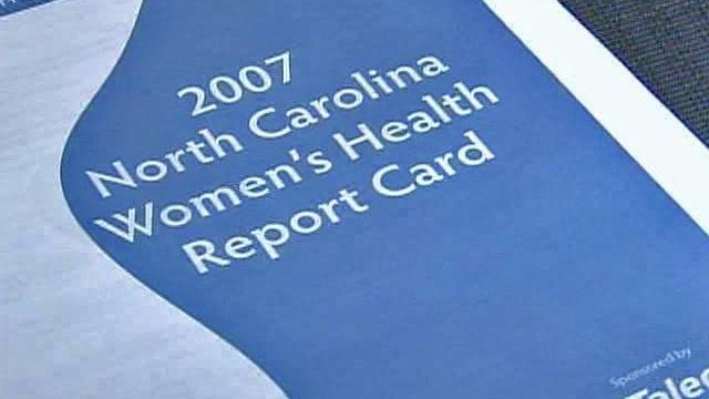 Report Card on N.C. Women's Health Released