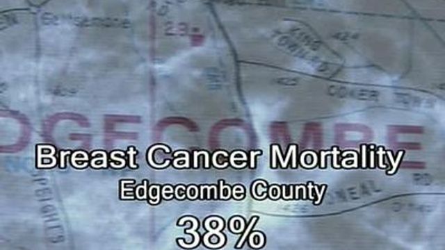 Edgecombe Breast-Cancer Death Rate Above Average