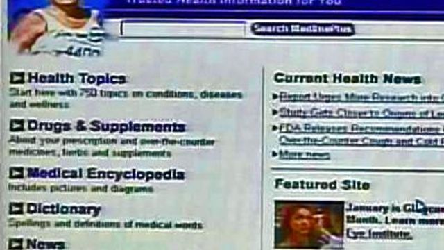 Searching the Web for Medical Advice? Doctor's Book Says Where to 