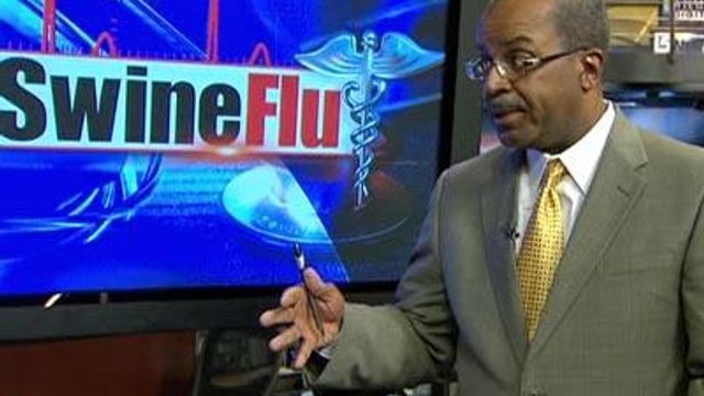 Dr. Mask discusses developments on swine flu