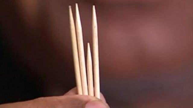 Nicotine toothpicks raise concern