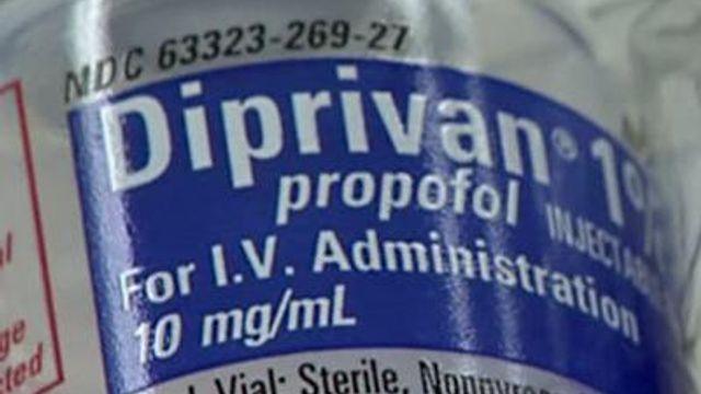 Some patients needing Propofol anxious after Jackson's death