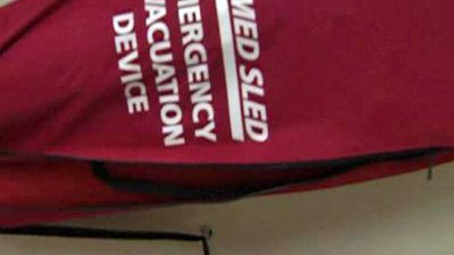 Med Sleds help with hospital evacuations