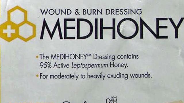 Honey heals wounds