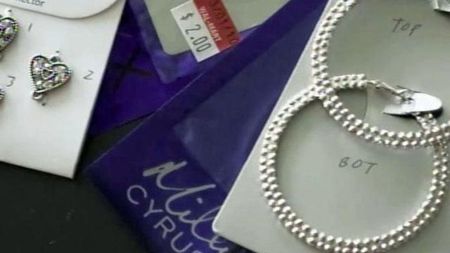 Toxin found in children's jewelry can cause disease