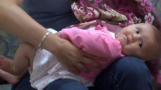 Breastfeeding helps build baby's immune system