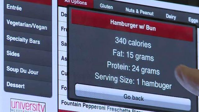 NCSU trying to get students to improve diets