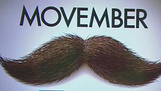 Moustaches fundraise for cancer in 'Movember' movement