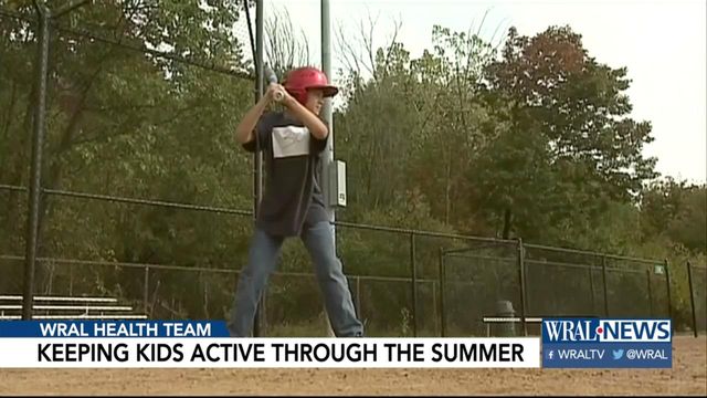 Encourage kids' physical activity to promote healthy summers