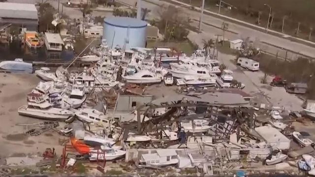 Volunteers, emergency crews face danger in hurricane-hit areas