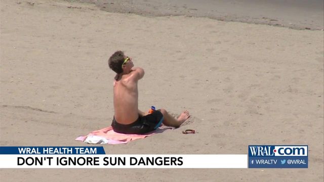 1/3 of those surveyed gets sunburn each year