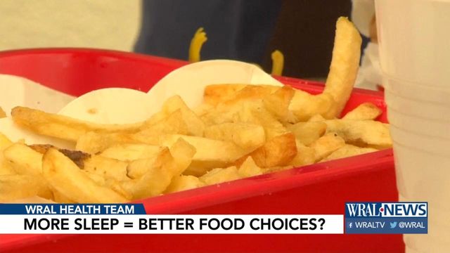 Study: Get more sleep to make better food choices