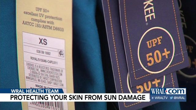 SPF clothing can help block sun's damaging rays